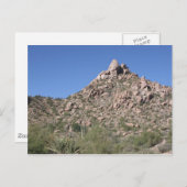 Azure Sky over Pinnacle Peak Briefkaart (Voorkant / Achterkant)
