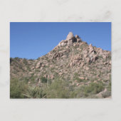 Azure Sky over Pinnacle Peak Briefkaart (Voorkant)
