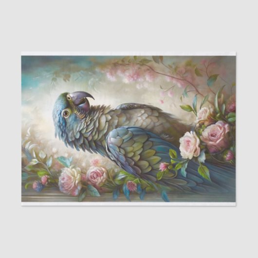 Azure Splendor Decoupage Tissuepapier (Voorkant)