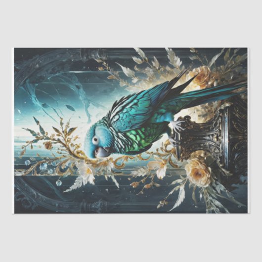 Azure Splendor - Decoupage - Tissuepapier (Voorkant)