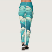 Azure Stratum-Leggings Leggings (Achterkant)