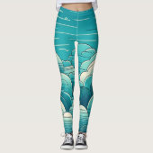 Azure Stratum-Leggings Leggings (Voorkant)