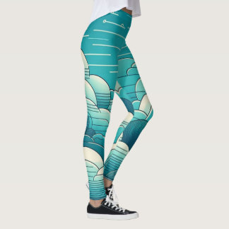 Azure Stratum-Leggings Leggings