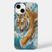 🐅 Azure Stride iPhone Case (Achterkant)