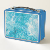Azure Swirl Lunch Box (Achterkant)