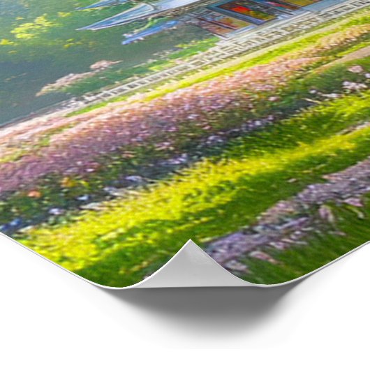 Azure Temple Haven Poster (Hoek)