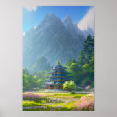 Azure Temple Haven Poster (Voorkant)