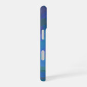 Azure Tides – Oceanische Abstracte Geometrie iPhone 16 Hoesje (Rechterkant)