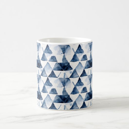 Azure Triangles Koffiemok (Center)