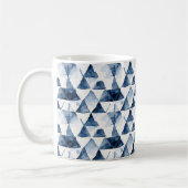 Azure Triangles Koffiemok (Links)