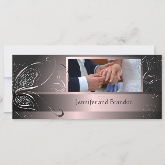 Azure Trouw Uitnodiging (Voorkant)