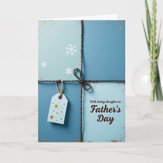 Azure Vaderdag Cadeaubon Kaart (Voorkant)