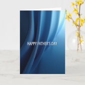 Azure Vaderdag Drape Card Kaart (Gele Bloem)