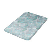 Azure Verdigris Mosaic Badmat (Gekanteld)