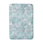 Azure Verdigris Mosaic Badmat (Voorkant Verticaal)