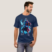 Azure Vlambewaker T-shirt (Voorkant volledig)