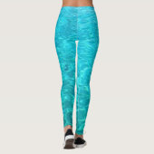 Azure water of Red sea Leggings (Achterkant)