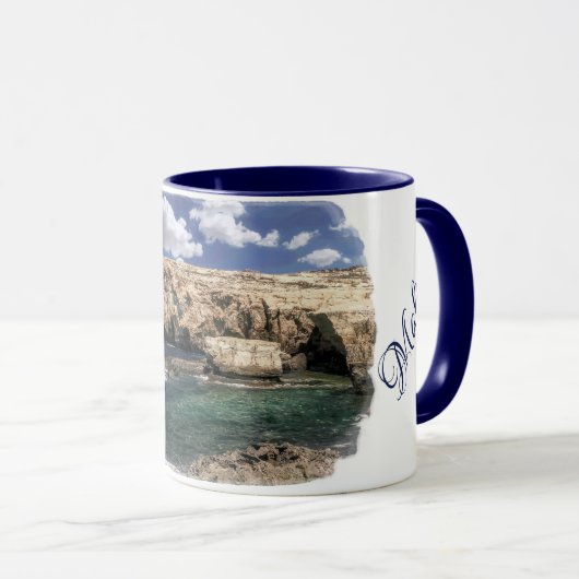 Azure Window Attraction op het eiland Gozo Mok (Voorkant rechts)