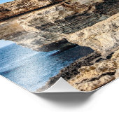 Azure Window in Malta Foto Afdruk (Hoek)