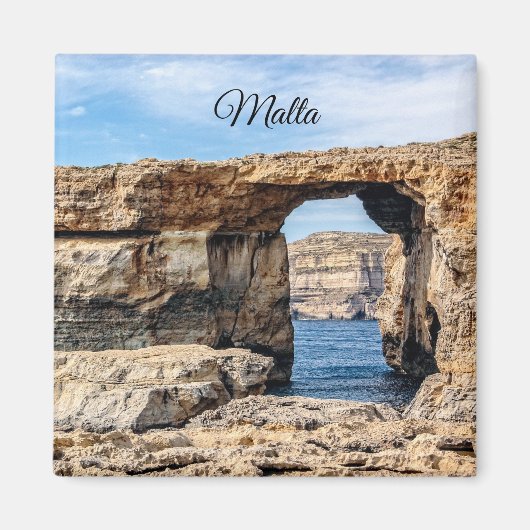 Azure Window in Malta Magneet (Voorkant)