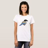 Azure-winged Magpie T-shirt (Voorkant volledig)