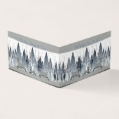 Azure Winter Marvels Folded Book Kaart (Buitenkant)
