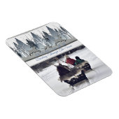 Azure Winter Marvels Magneet (Rechterzijde)