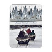 Azure Winter Marvels Magneet (Verticaal)