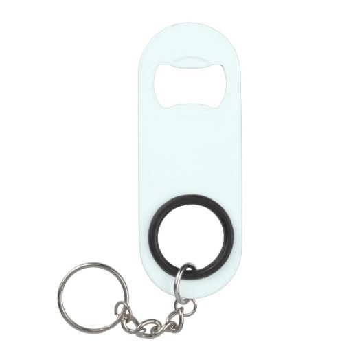 Azure (X11/webkleur) (effen kleur) Mini Flessenopener (Voorkant)