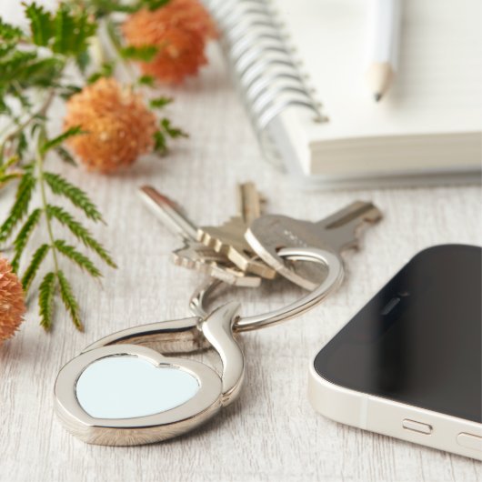 Azure (X11/webkleur) (effen kleur) Sleutelhanger (Zijkant)