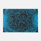 Azure Yarn Door Mat (Voorkant)