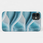 AzureDreams: Abstracte lichtblauwe iPhone-hoes"? Case-Mate iPhone Case (Achterkant (horizontaal))