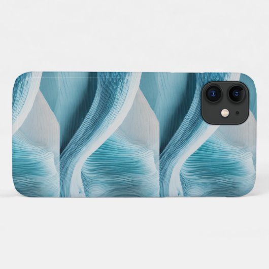 AzureDreams: Abstracte lichtblauwe iPhone-hoes"? Case-Mate iPhone Case (Achterkant (horizontaal))