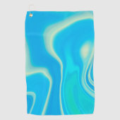 Azuren Getij Golfhanddoek (Voorkant)