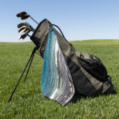 Azuren Oceaan  Golfhanddoek (Groen)