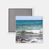 Azuren Oceaan Magneet (Voorkant / Achterkant)