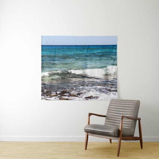 Azuren Oceaan Wandkleed (In Situ (horizontaal))
