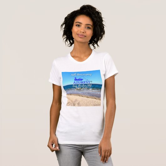 Azurest 75e Jubileum T Shirt (Voorkant volledig)