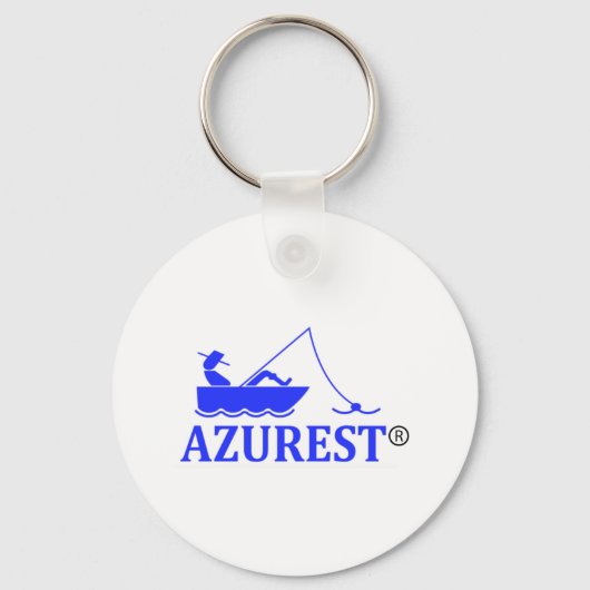 AZUREST Button Sleutelhanger (Voorkant)