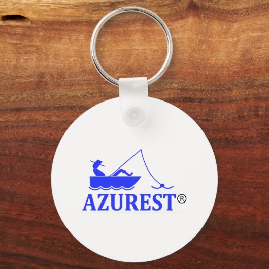 AZUREST Button Sleutelhanger (Voorkant)