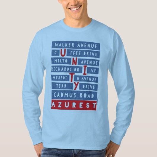 AZUREST UNITY in onze Community Long Sleeve T-shirt (Voorkant)
