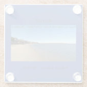 AZUREST VISIONARY Onderzetter Glazen Onderzetter (Achterkant)