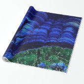 Azuriet en Malachite Cadeaupapier (Uitgerold)