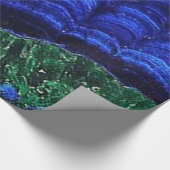 Azuriet en Malachite Cadeaupapier (Hoek)