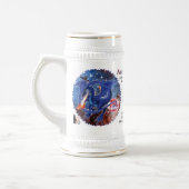 Azuriet Kosmische Draak Bierpul (Links)