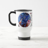 Azuriet Kosmische Draak Reisbeker (Links)
