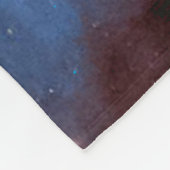 Azurite Cosmic Dragon Fleece Deken (Hoek)