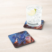 Azurite Cosmic Dragon Onderzetter (Rechterzijde)