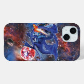 Azurite Kosmische Draak Case-Mate iPhone Hoesje (Achterkant (horizontaal))