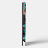Azurite Malachite Gemstone Case-Mate iPhone Case (Achterkant / Rechts)